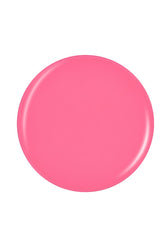 Vector bright pink shade nail lacquer sample color swatch in white background